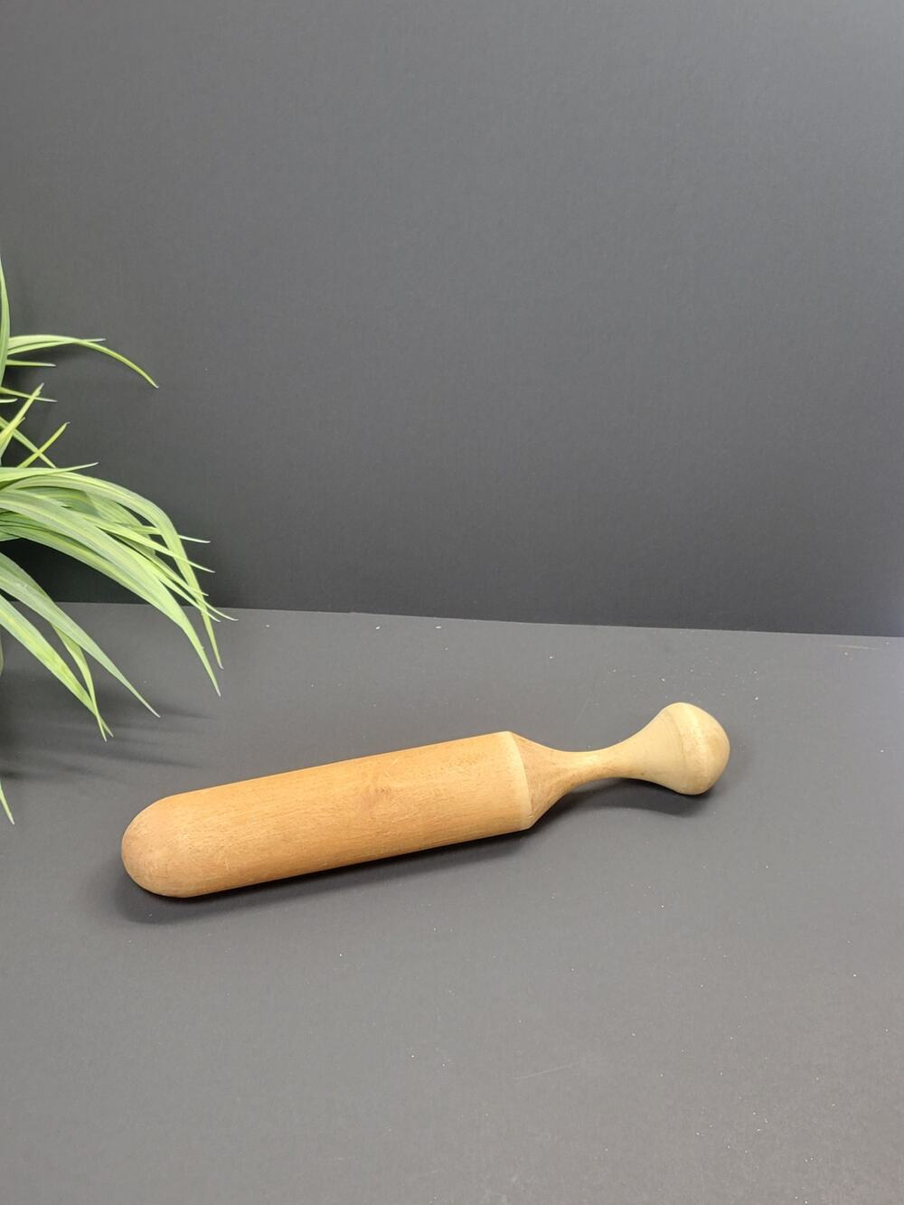 Vintage Wooden Pestle Food Mill Sieve Masher Utensil Wood Muddler Grinder Stick